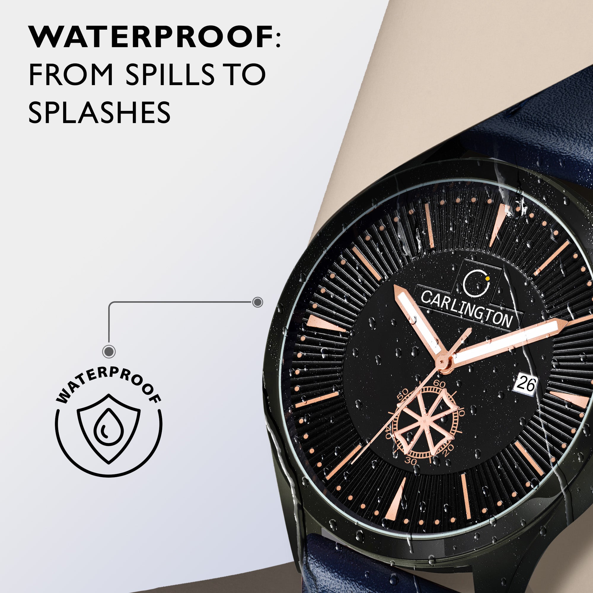 Men Waterproof Watch Hidden | Watches Men Luxury Watch | Poedagar Watches |  Clock Men - Men - Aliexpress