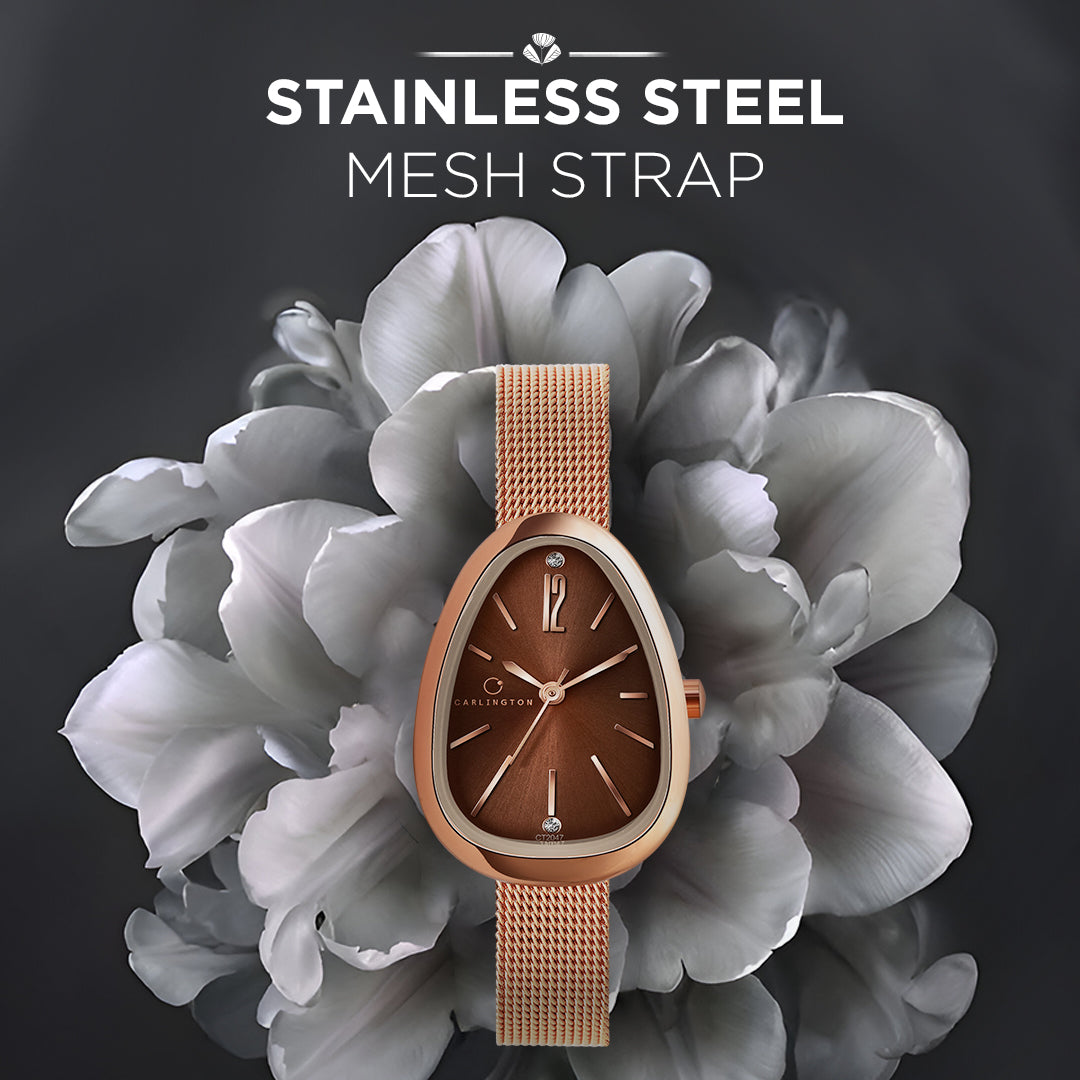 Iconic 2047 Rose Brown Analog Womens Watch