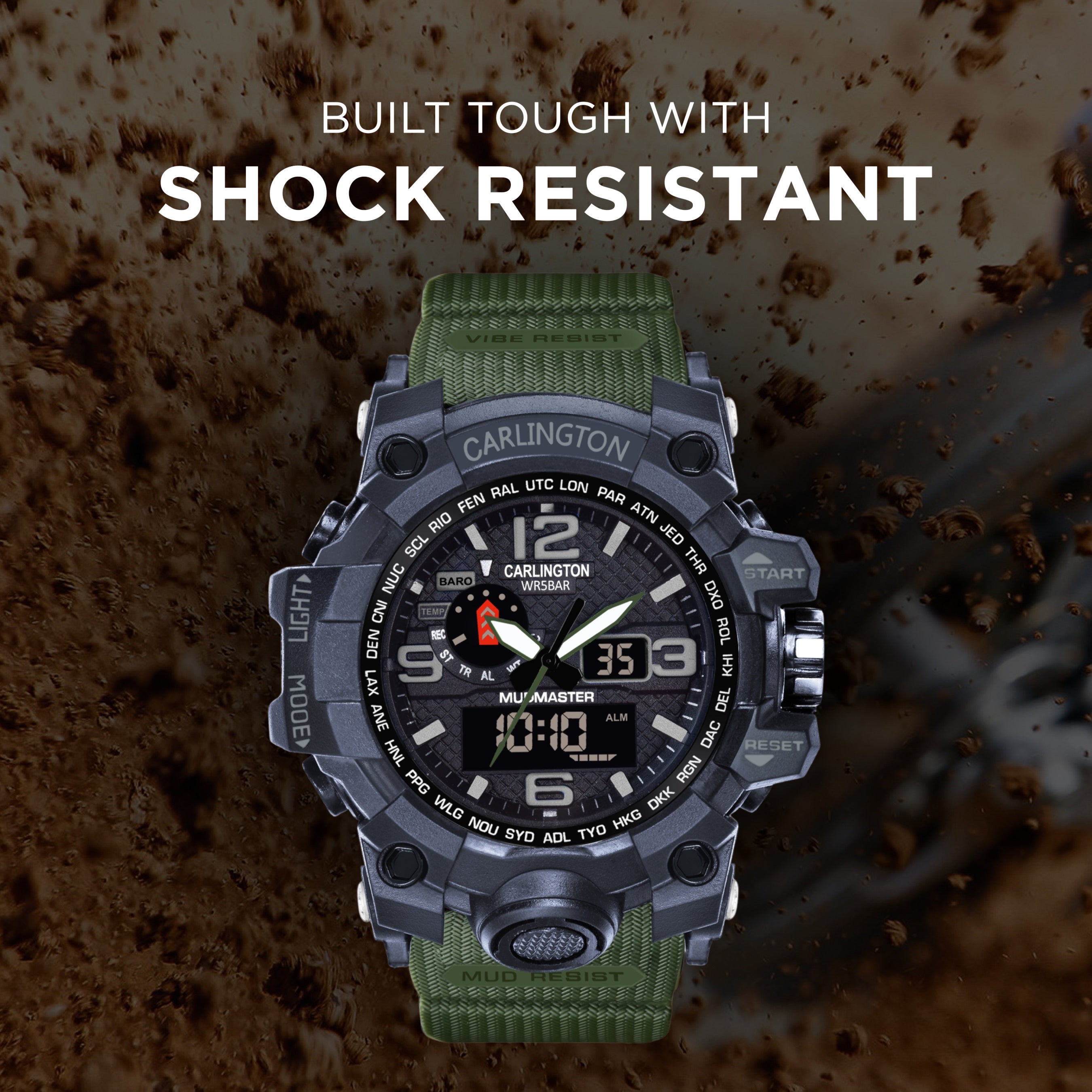 Tough 2024 digital watch